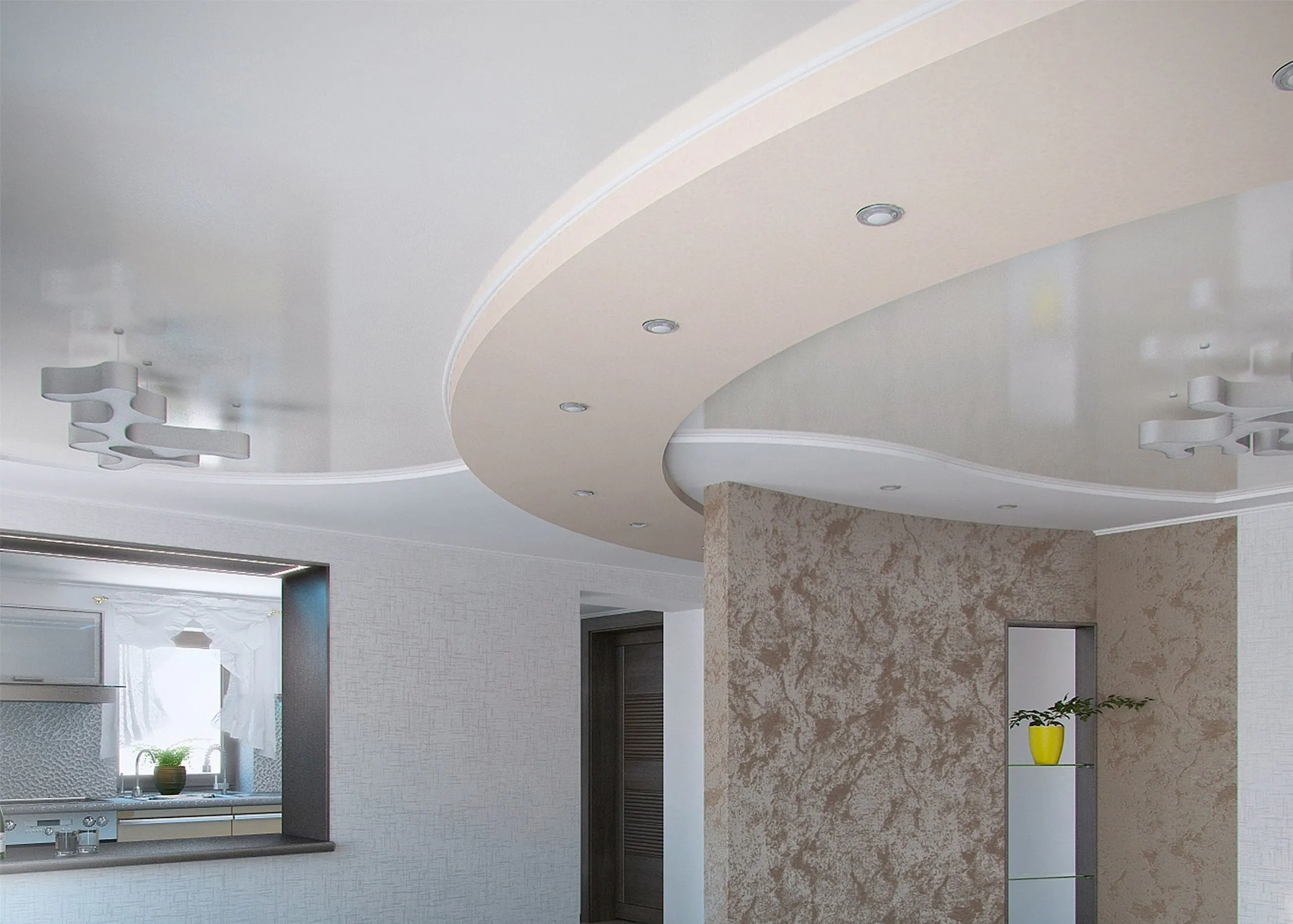 Реалізація складних дизайнерських стель