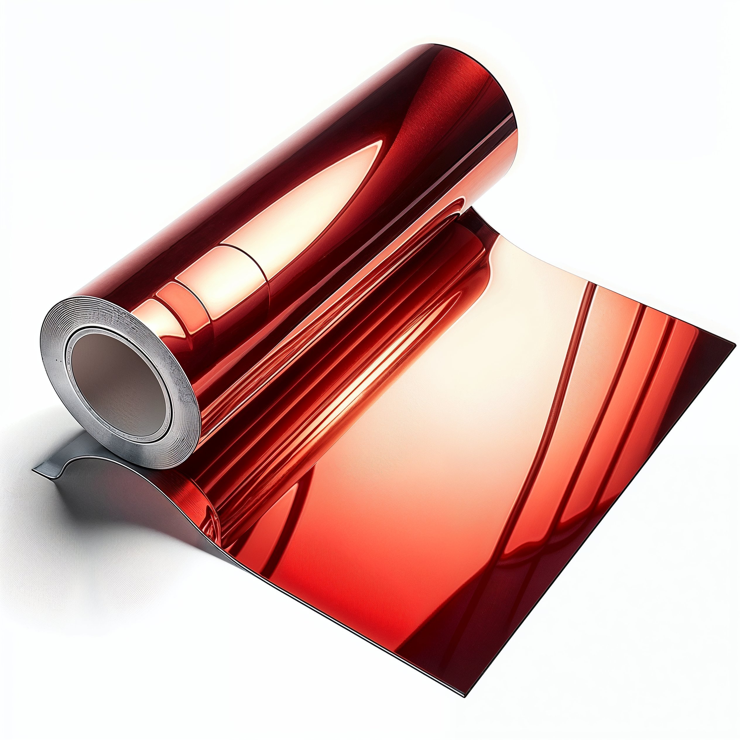 Дзеркальна плівка червона